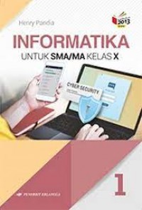 Informatika untuk SMA/MA Kelas X